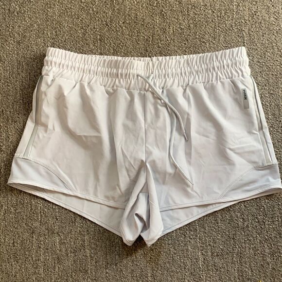 EUC Reebok light gray running shorts! Size S - Picture 1 of 5